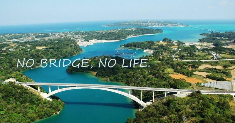NO BRIDGE,NO LIFE.