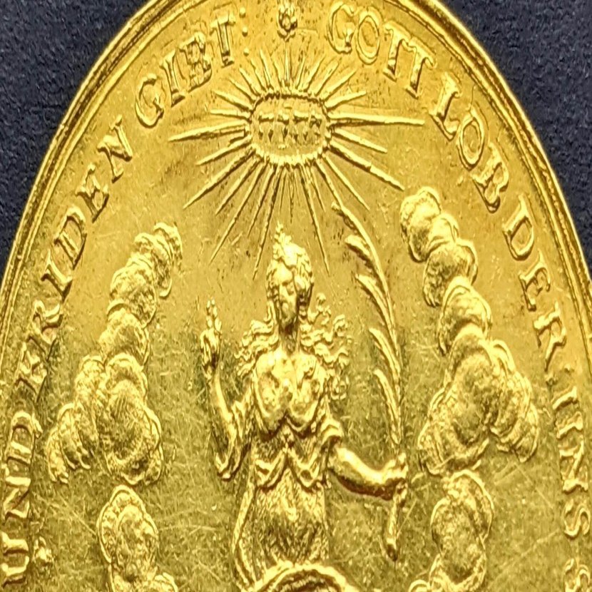 1679年 ハンブルク ポルトガレッサー 5D 金メダル (1679 Hamburg