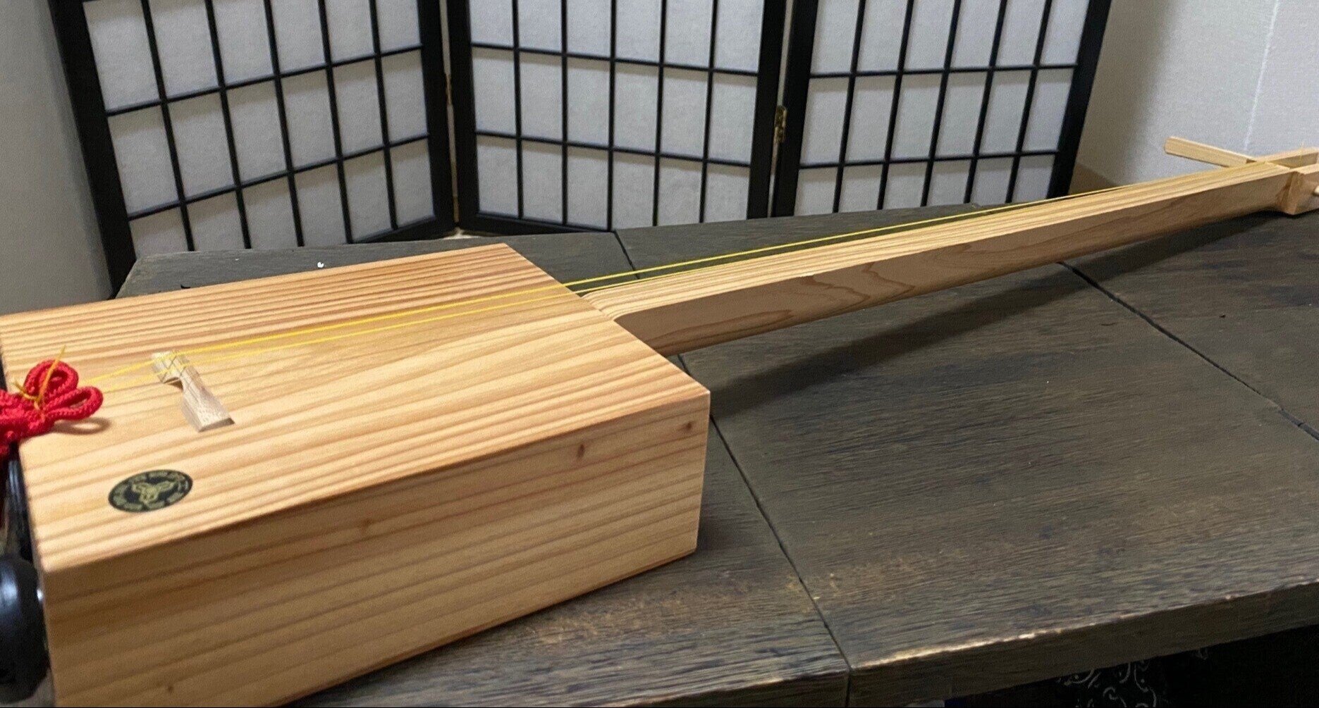 【希少】ゴッタン　三味線　三弦 7019052dbd6a70d769bf0a4501daae