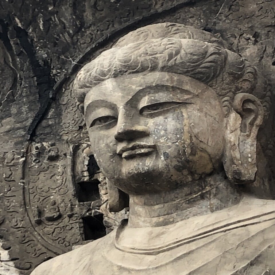 石仏 石像 龍門石窟盧舎那大仏仏像 家内 茶室 禅意 置物 工芸品 中国探訪①》龍門石窟（河南省洛陽市）〜奈良・東大寺大仏のルーツ