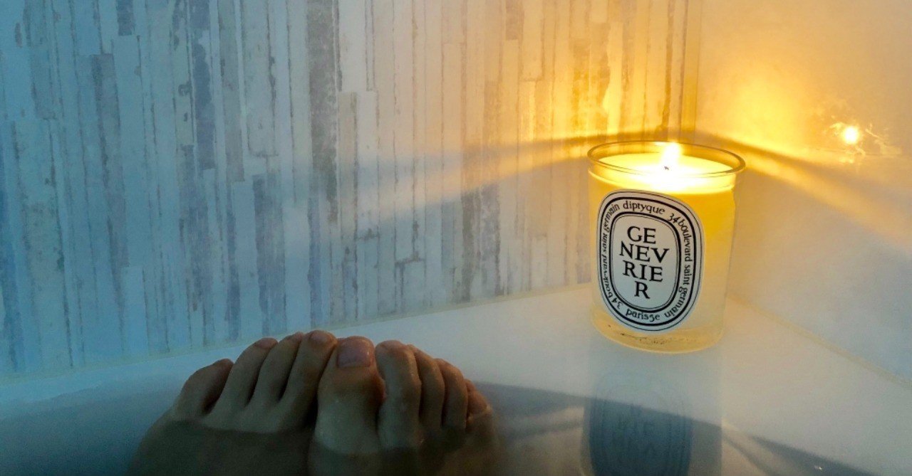 長風呂でも退屈しない お気に入りお風呂グッズ キャンドル編 藤井あや ふじあや Note