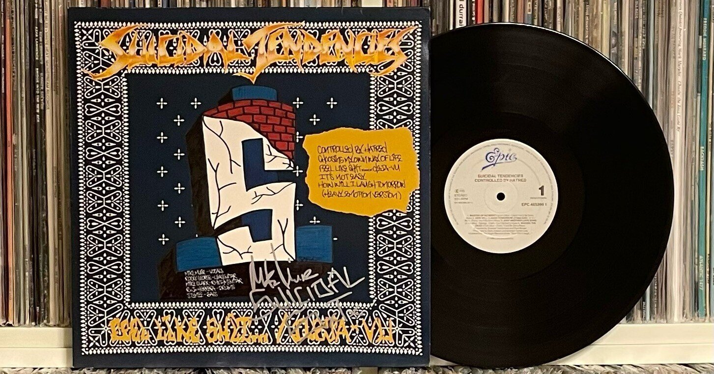 SUICIDAL TENDENCIES『CONTROLLED BY HATRED / FEEL LIKE SHIT DEJA SUICIDAL TENDENCIES『CONTROLLED BY HATRED / FEEL LIKE SHIT DEJA