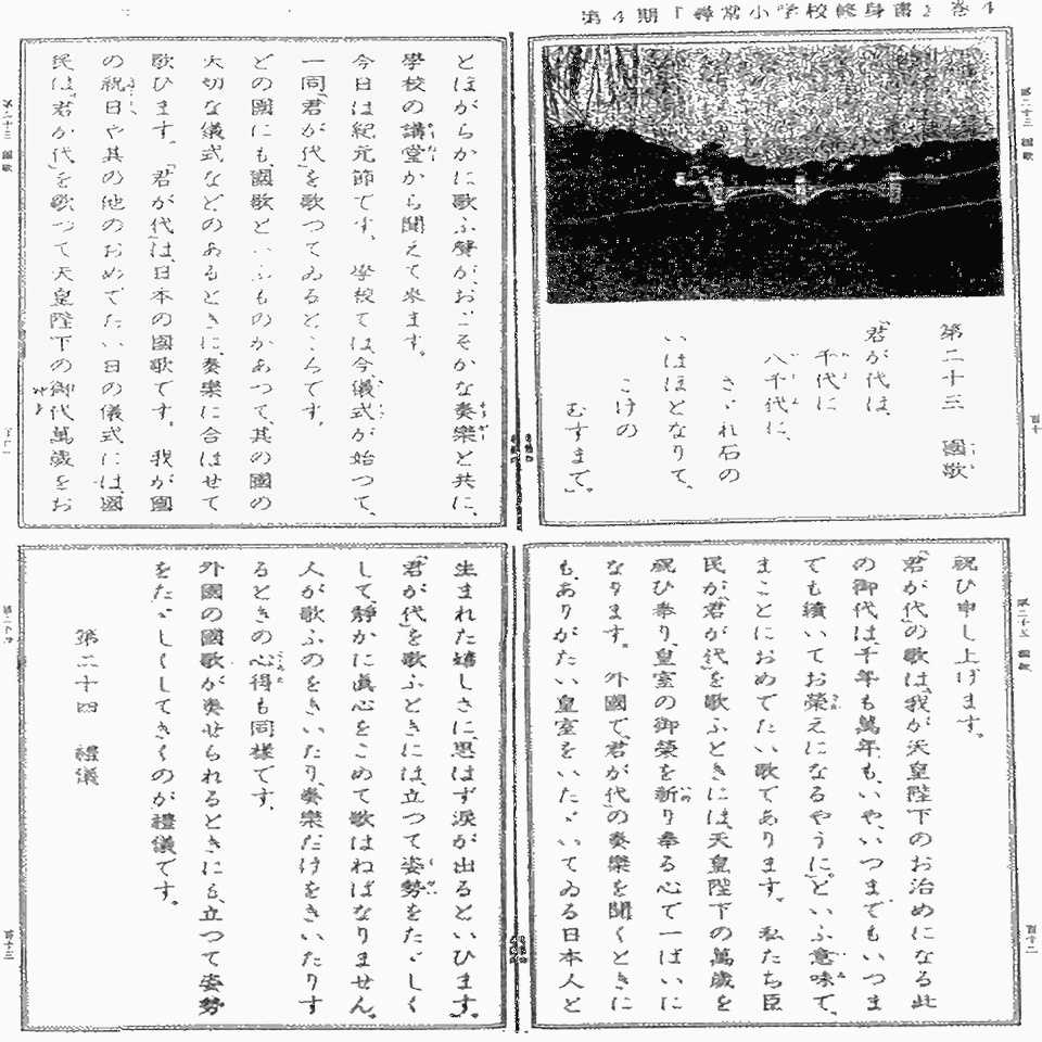 イギリス グレートブリテン及び北アイルランド連合王国 の国歌と日本の国歌 8 Note