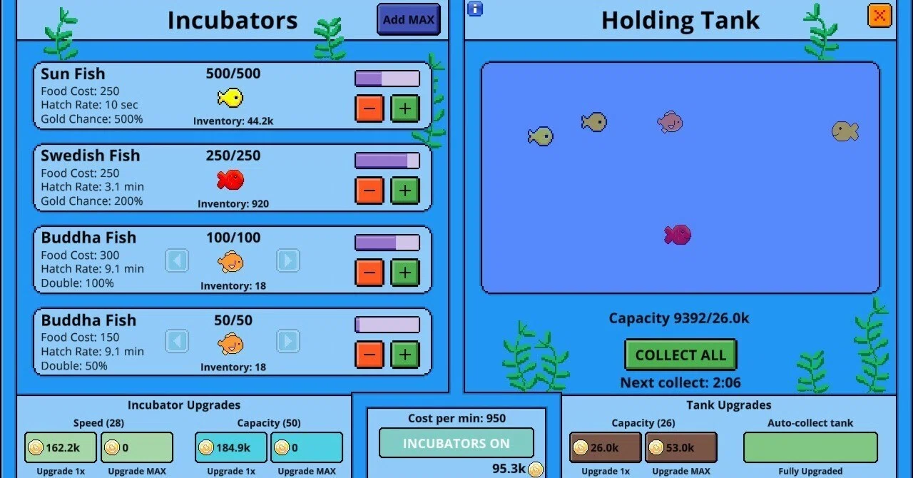 Fish Tank Super Upgrade/Diary｜trotsuki