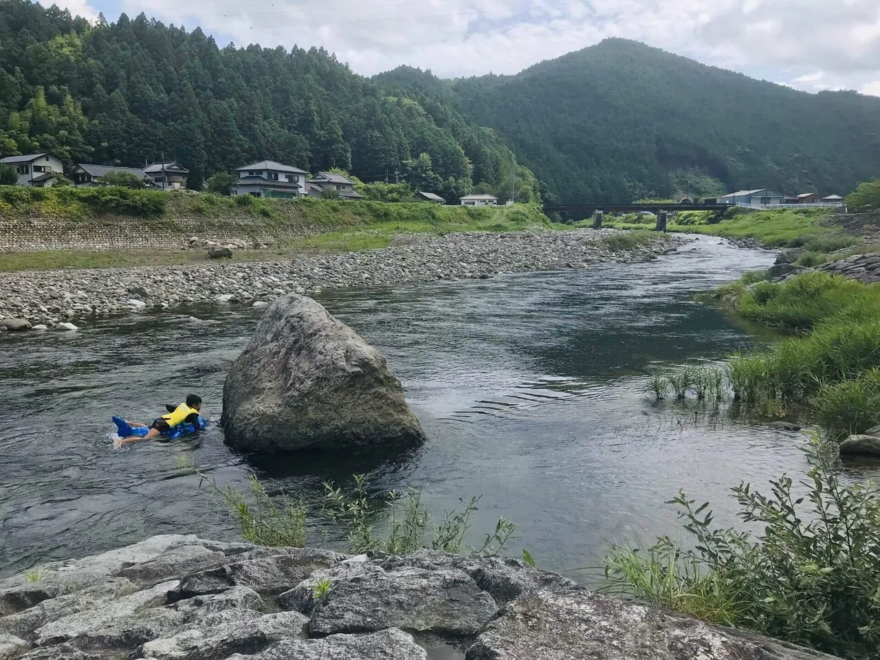 川遊びポイント:矢島河川公園（山梨富沢）｜REX
