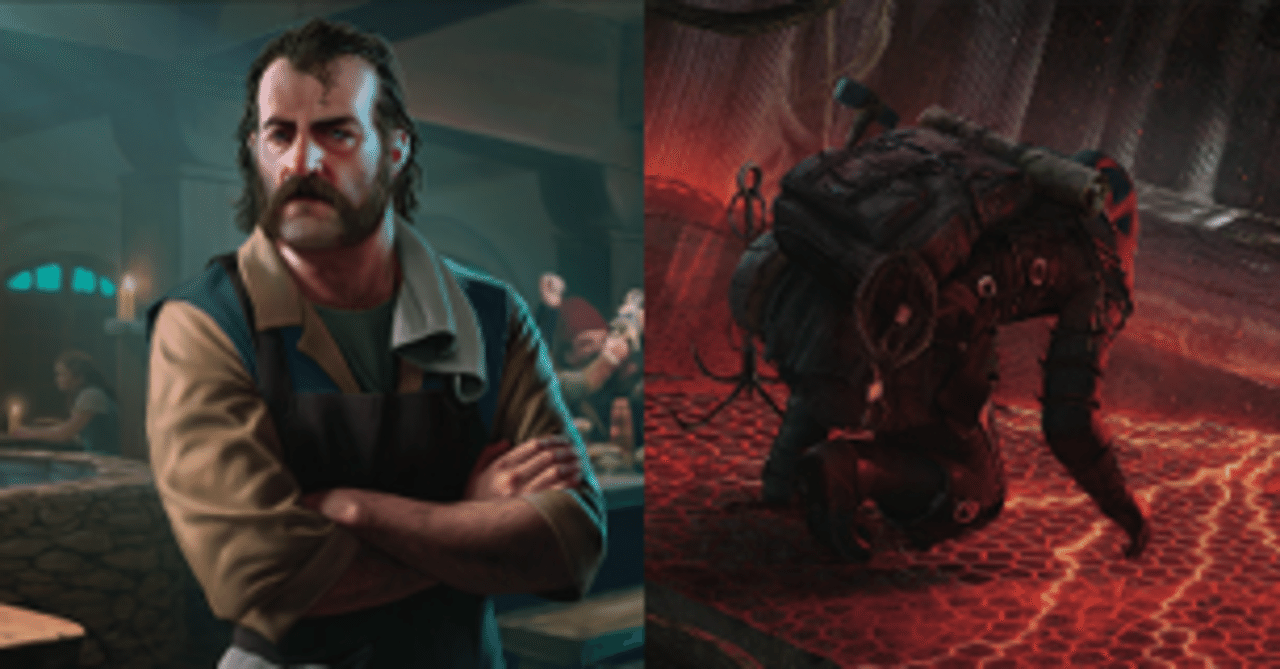 統率者/EDH】《大口の門のダーナン/Durnan of the Yawning Portal》+