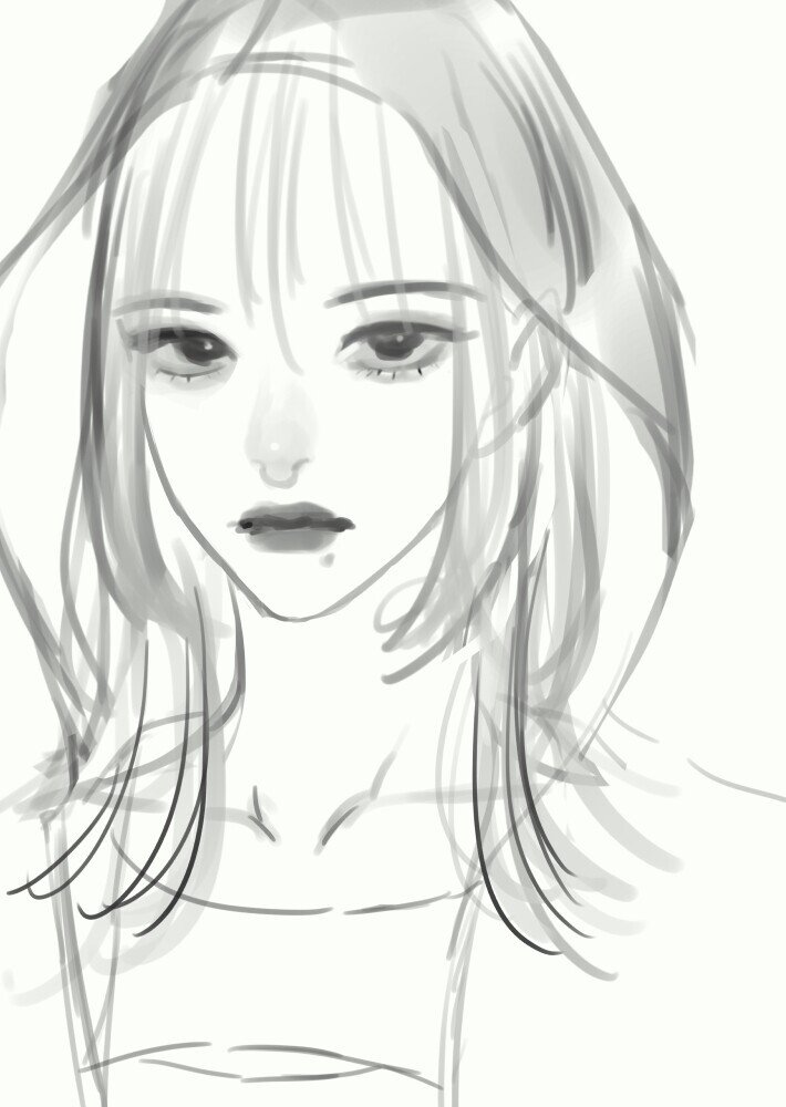 今日はいつにもまして立体把握能力が酷くて全然描けなかった 顔を描くだけでもかなりてこずってしまった こういうときは大体視野が狭くなってるとき 細かいことに執着してしまってるとき 常に視野を広く保 茶花 ちゃばな Note