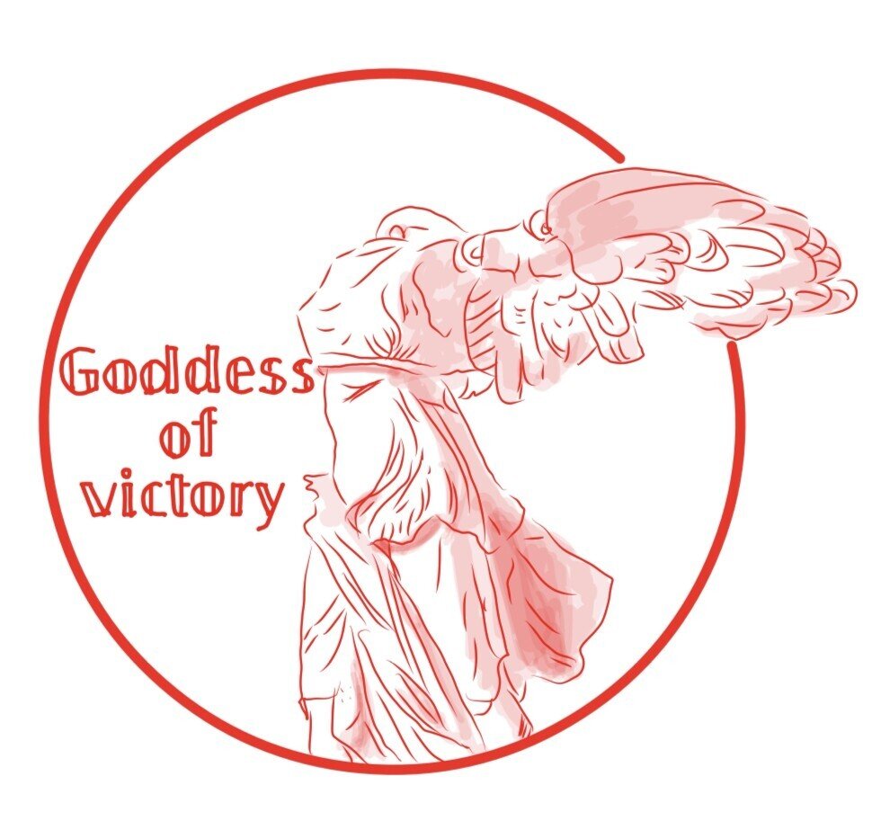 高校野球をテレビで観戦 勝利の女神と言われているルーブル美術館に展示されているサモトラケのニケ像が好きなのでイラストを描いてみました 頭や腕の無いこの像はnikeのマークやホンダのマークの元となっていま 倉敷翠松高校 学年主任 前良治 Metamoji 岡山
