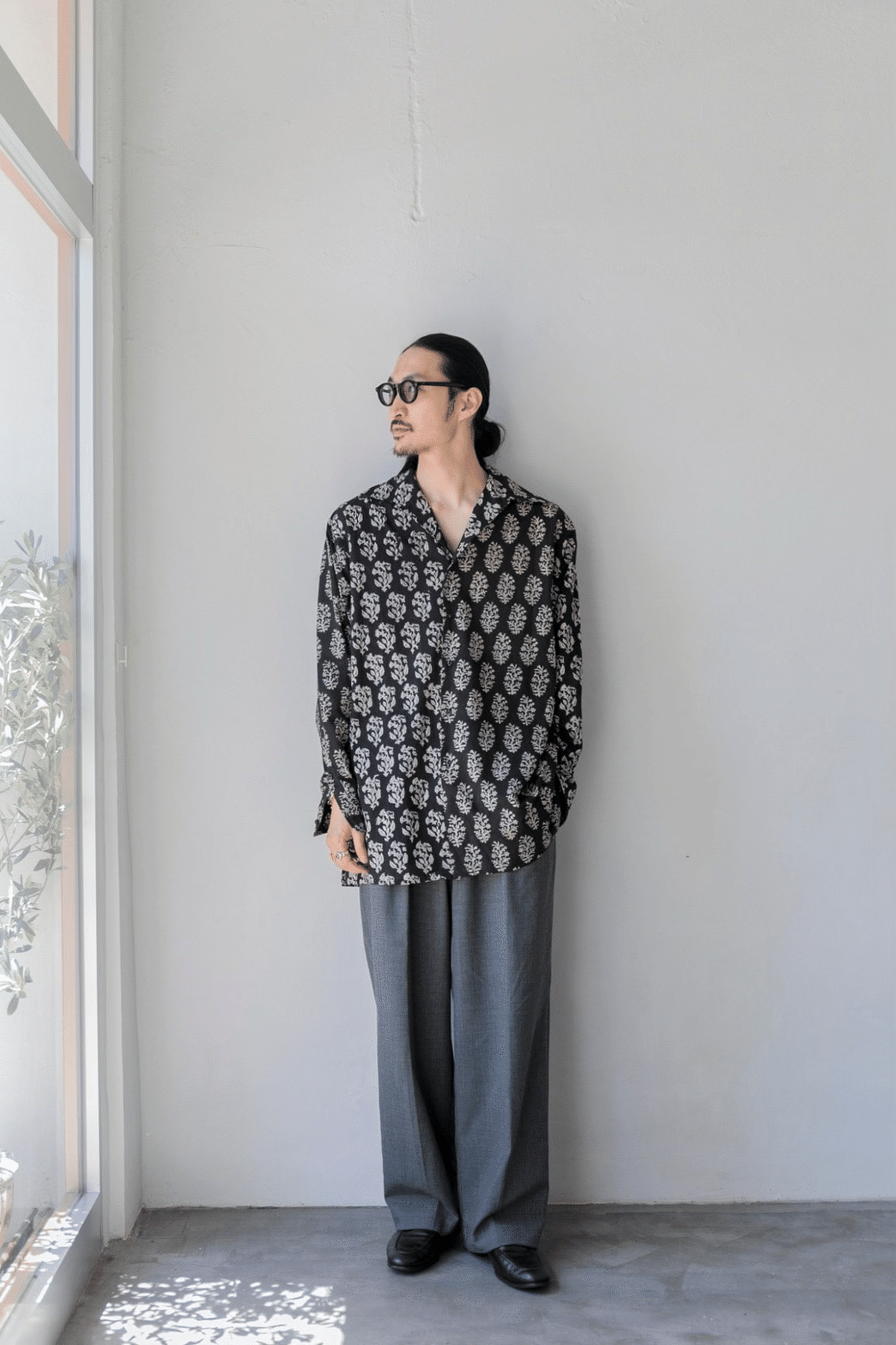 niceness 22ss lee 柄シャツ namikazu NICENESS 22SS Lee NICENESS