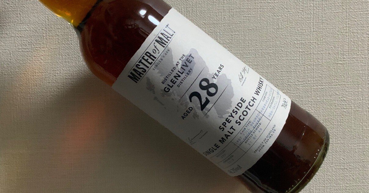 マスターオブモルト グレンリベット 1989 28年 - MASTER OF MALT