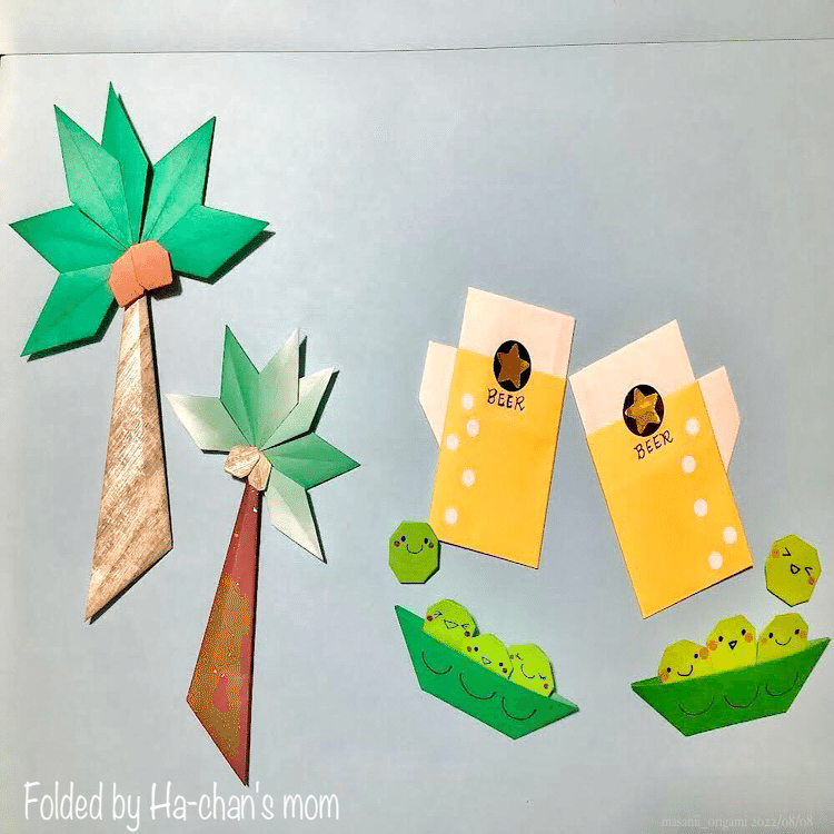 はぁちゃんママの折り紙劇場と 定期講座の一幕 Special Works By Ha Chan S Mom Recent My Origami Class まさにぃ Note