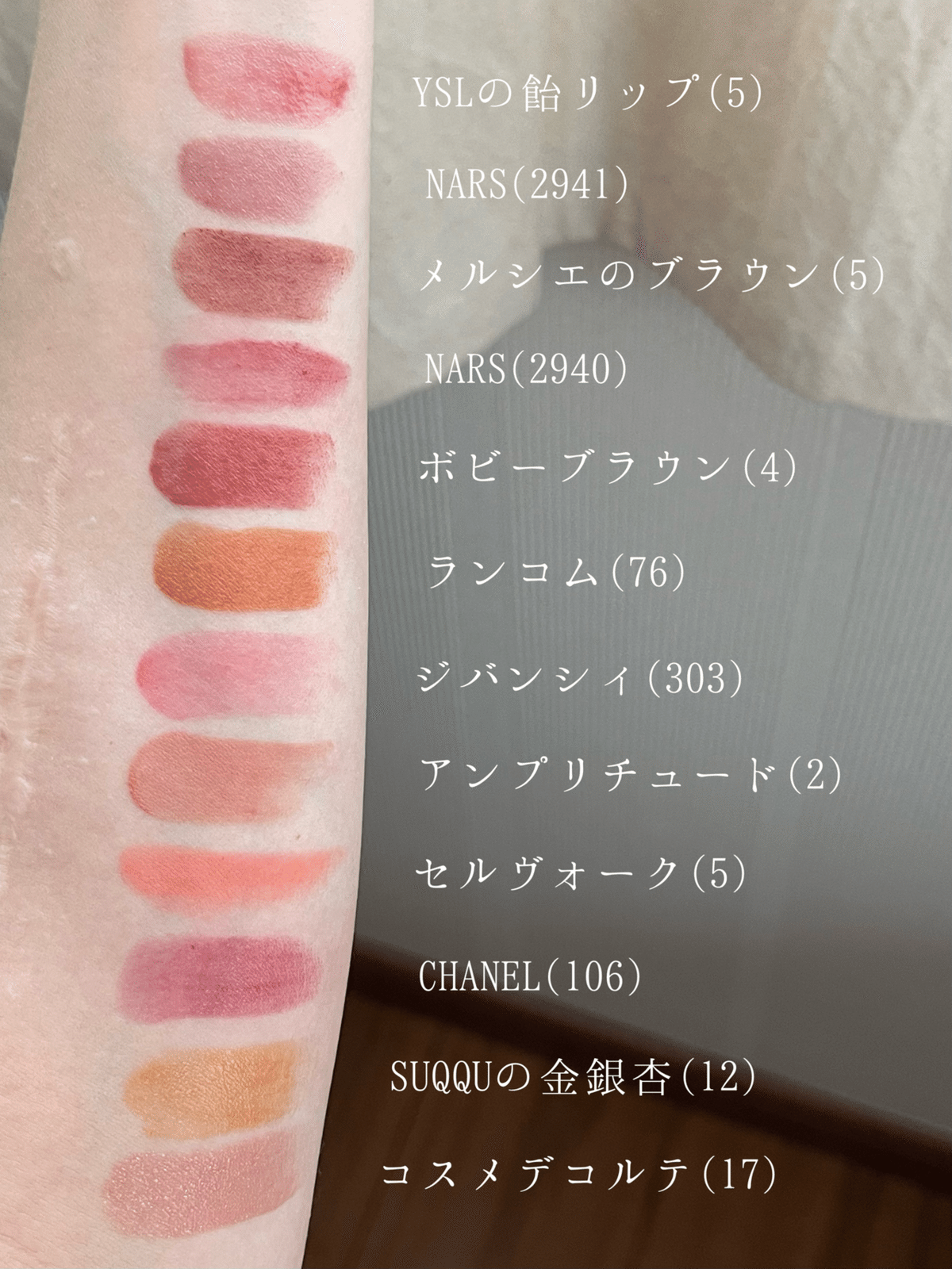 リップ沼にハマった29歳の愛用口紅10本｜梢絵 
