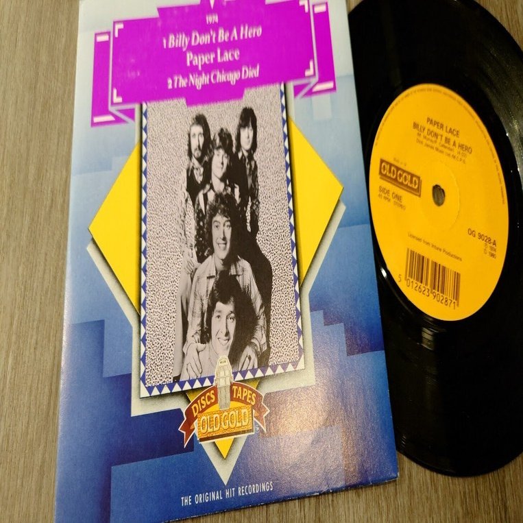 7インチ盤専門店雑記030「The Night Chicago Died」｜G2タカヤマ