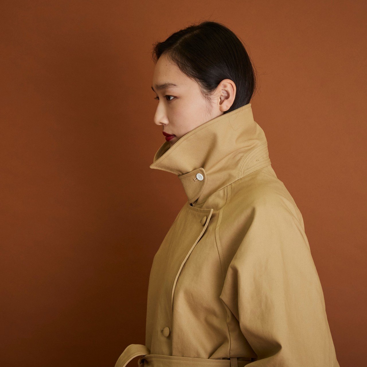 一輪挿しのようなトレンチコート Foufouは服屋さん Note