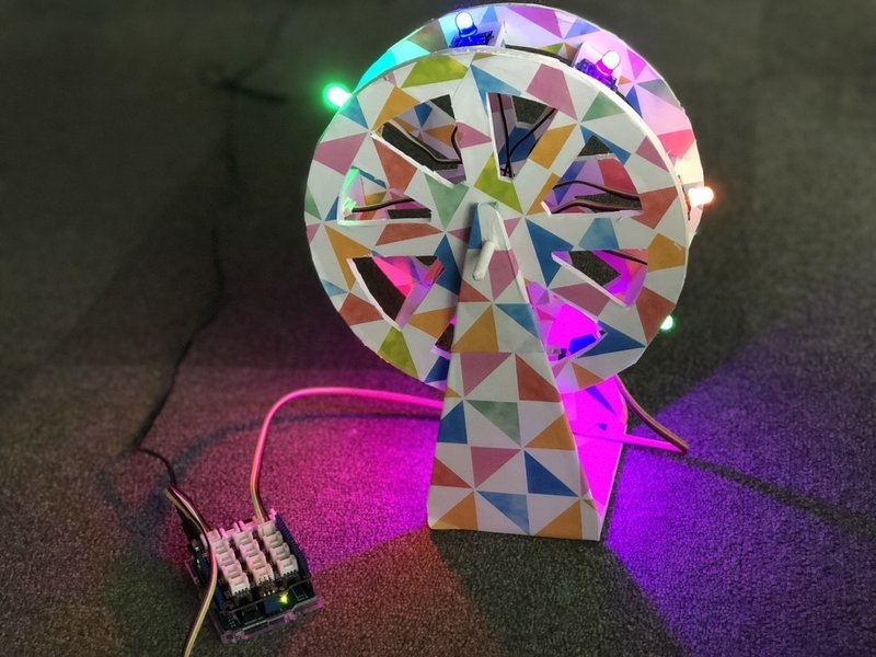 観覧車をつくる Ugok 18 Note