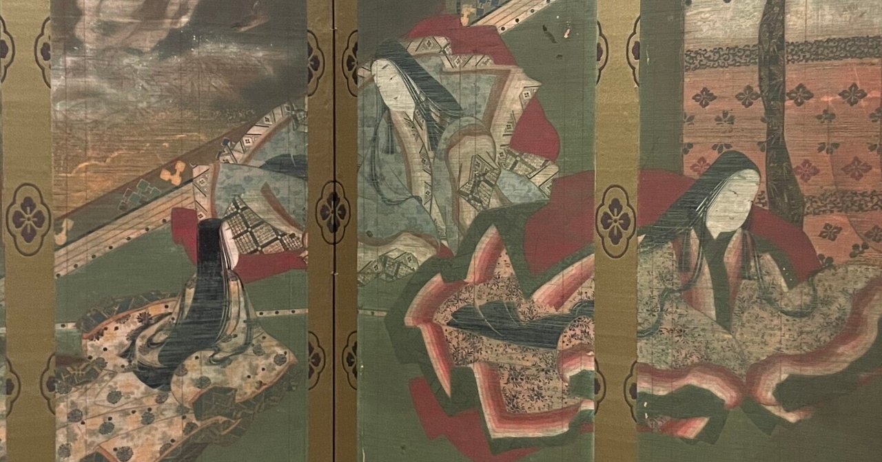 源氏物語の世界を覗き見しているかのような土佐光起（みつおき）の