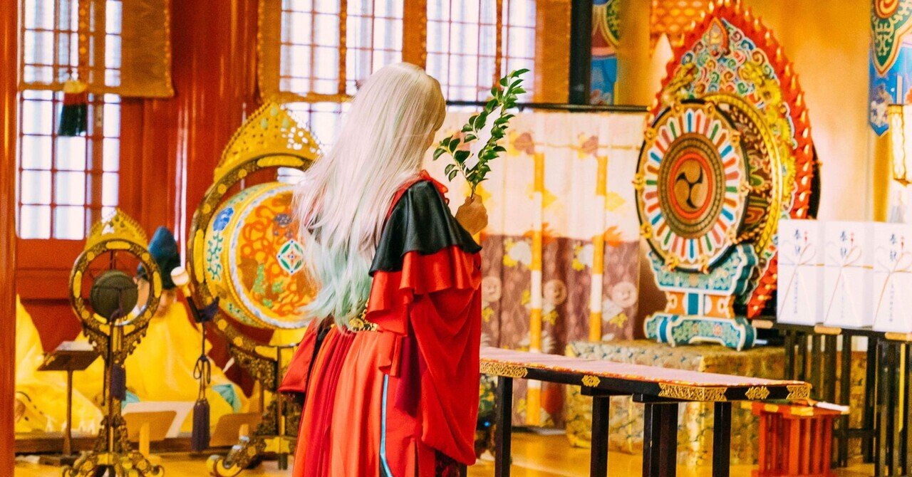 神田明神にてNFTアートの奉納式とライブペイントをさせて頂きました