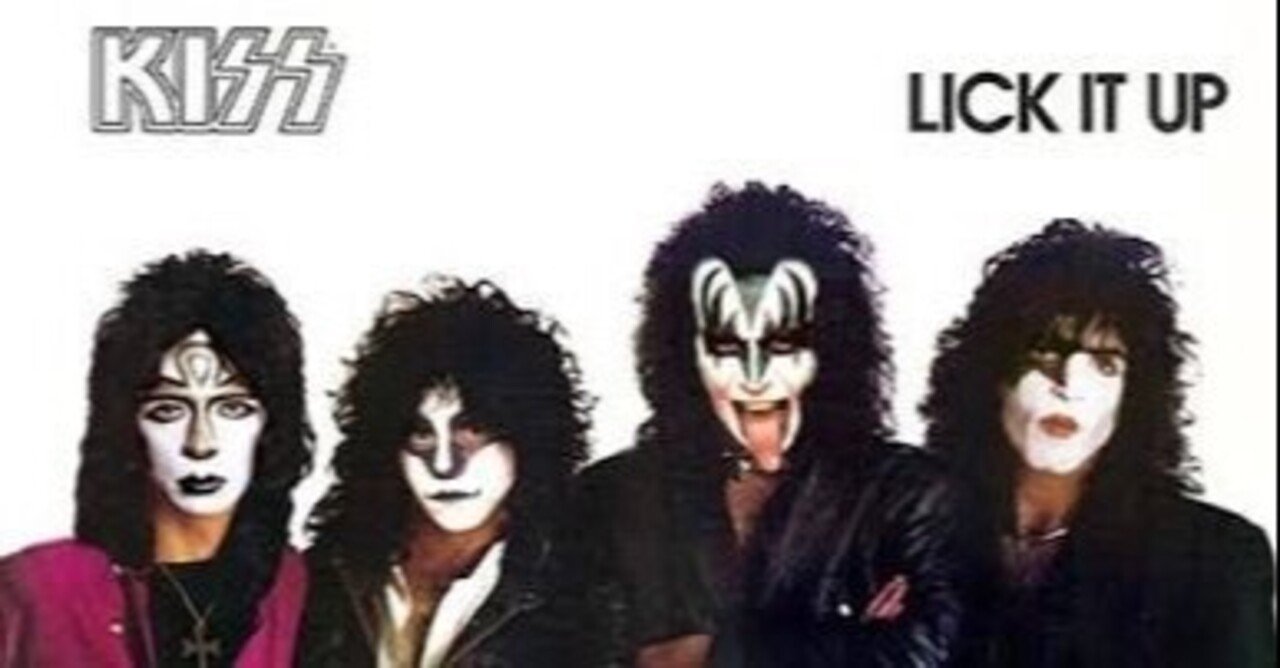 超レア♪　「地獄の回想」KISS LICK IT UP ポスター　当時物　非売品 超レア♪ 「地獄の回想」KISS LICK IT UP ポスター 当時物 非売品