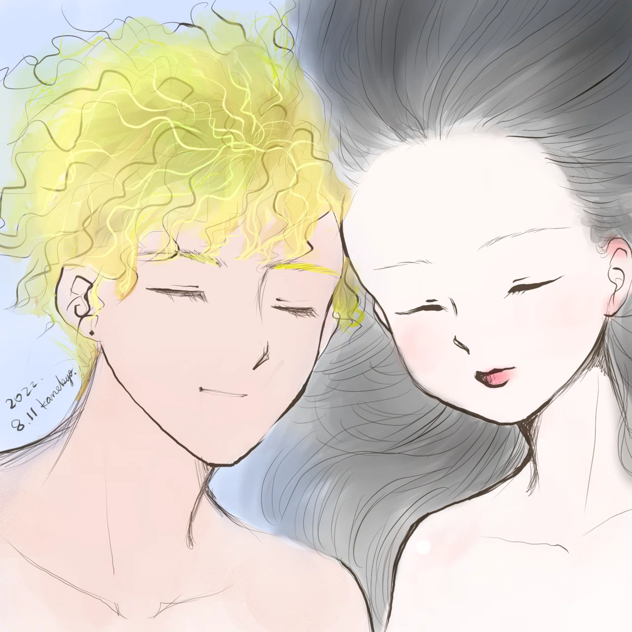 イラスト おでことおでこ かねきょ 漫画 イラスト Note イラスト おでことおでこ かねきょ 漫画 イラスト Note