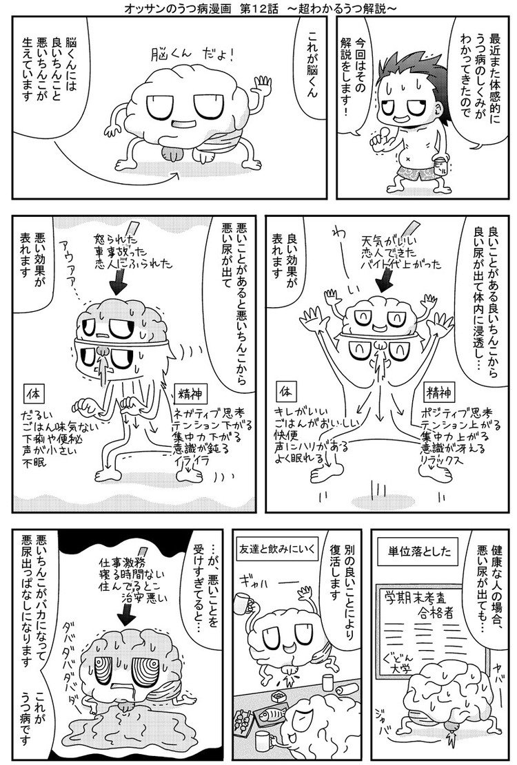 オッサンのうつ病漫画 杉山 Note