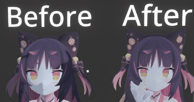 NeosVRで「猫山苗」アバターをセットアップする(マテリアル編)｜朱繕