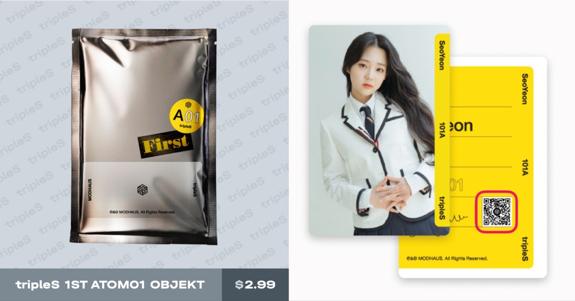 ユヨン BB304-306 tripleS objekt QR未使用 tripleSのアプリ「Cosmo」とデジタルトレカ「Objekt」の使い方。｜Lash