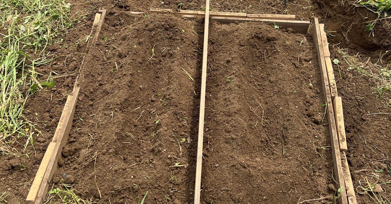 家庭菜園 小さい畑の作り方 たびどうらく 田舎暮らしの会社員 Note