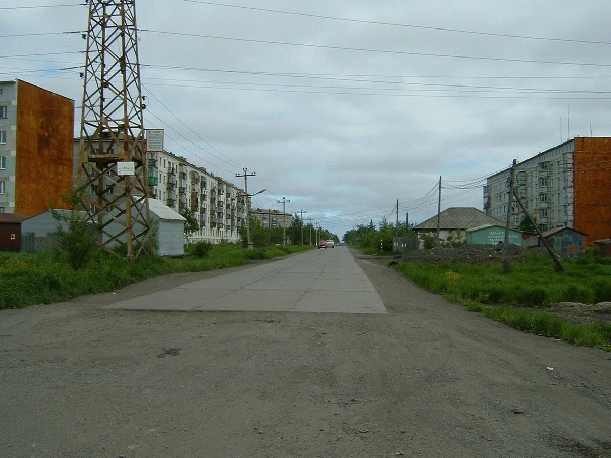 ポロナイスク市街地