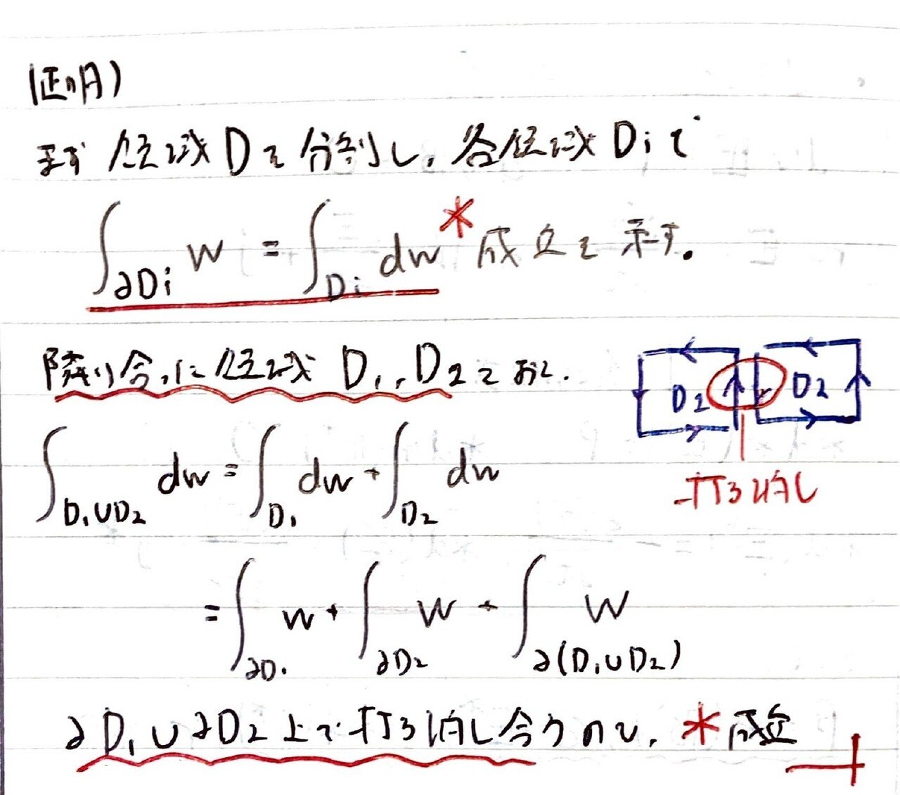 書記が数学やるだけ#523 微分形式によるストークスの定理｜鈴華書記