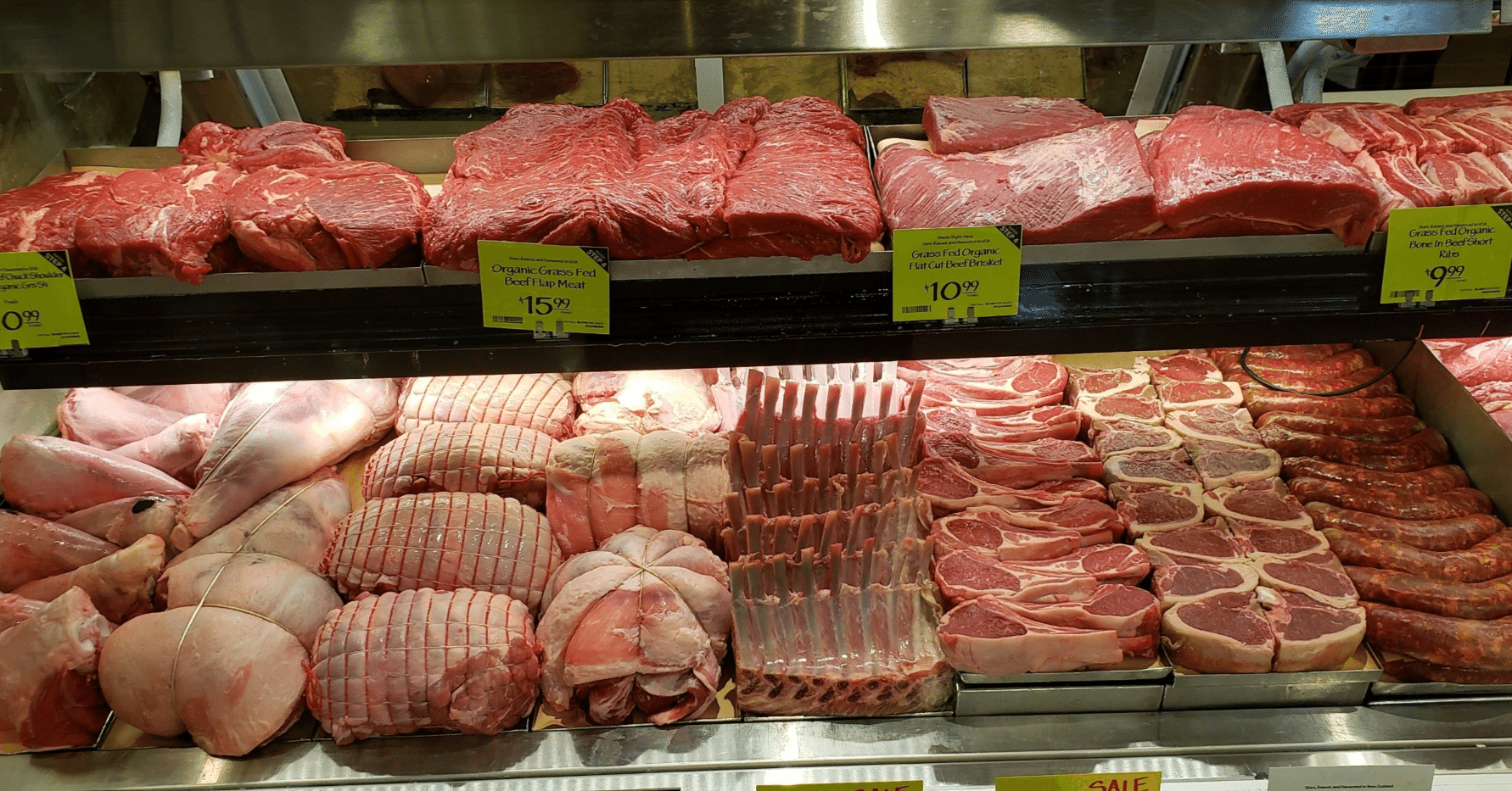 アメリカの肉売り場でラベルに書いてある英語【カリフォルニア