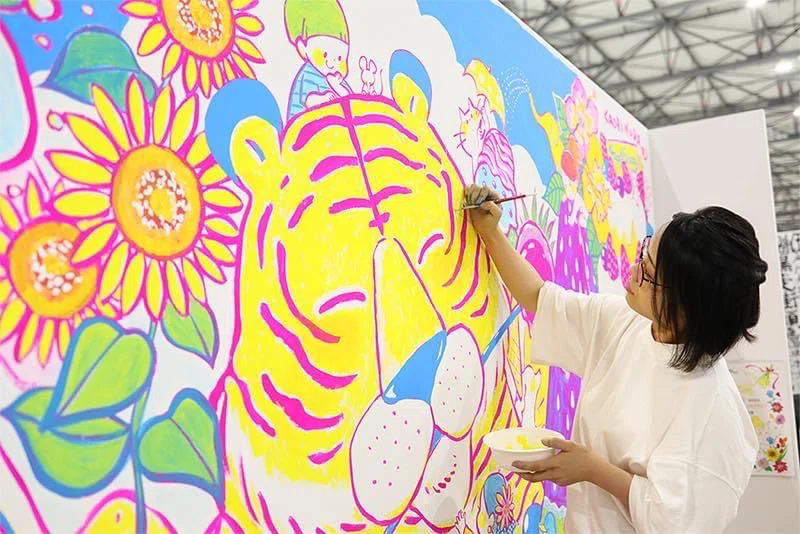 ライブペインティング記録｜のだかおり イラストレーター