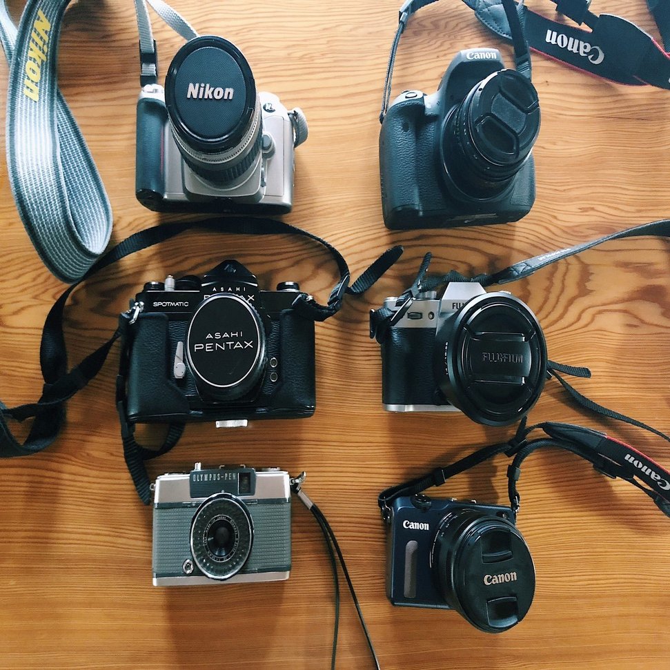 デジタルカメラとフィルムカメラの使い分け マキタシホ Note