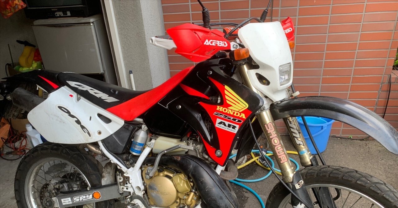 CRM250ARの電気系統を直す件｜原田 岳志