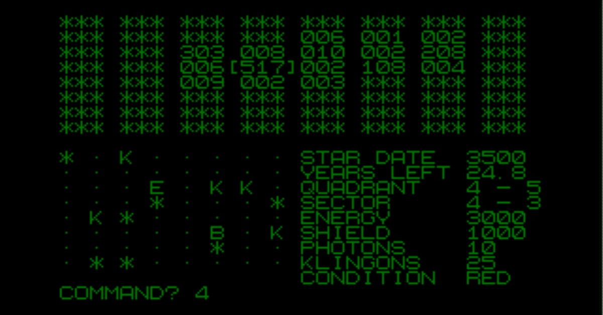 STARTREK - 憧れのPCゲーム｜kzn