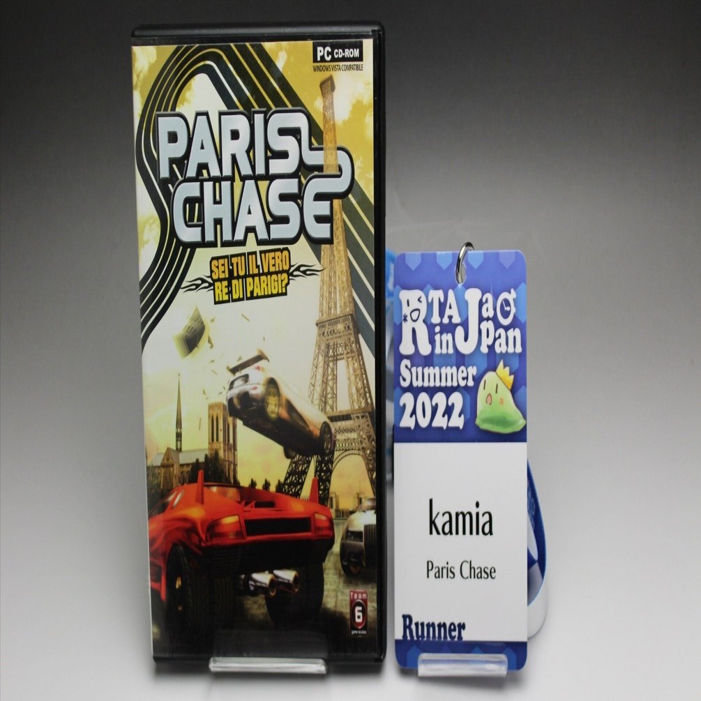セーヌの流れ ナイスセーヌ！】RTA in Japan Summer 2022で「Paris Chase」を