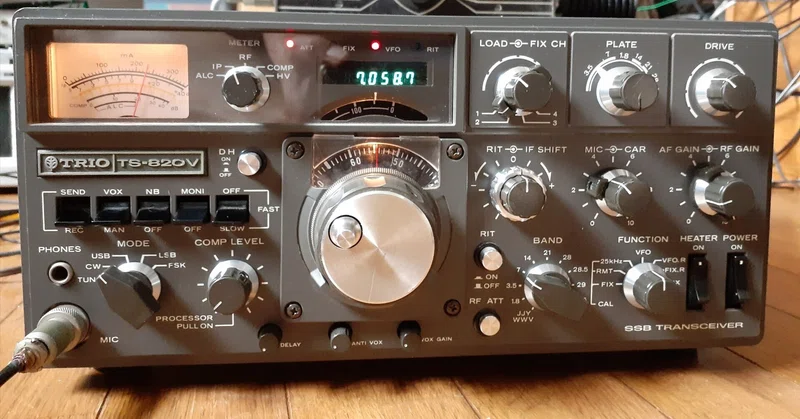 TS-820V(S改)のレストア｜K. -h. I.｜note