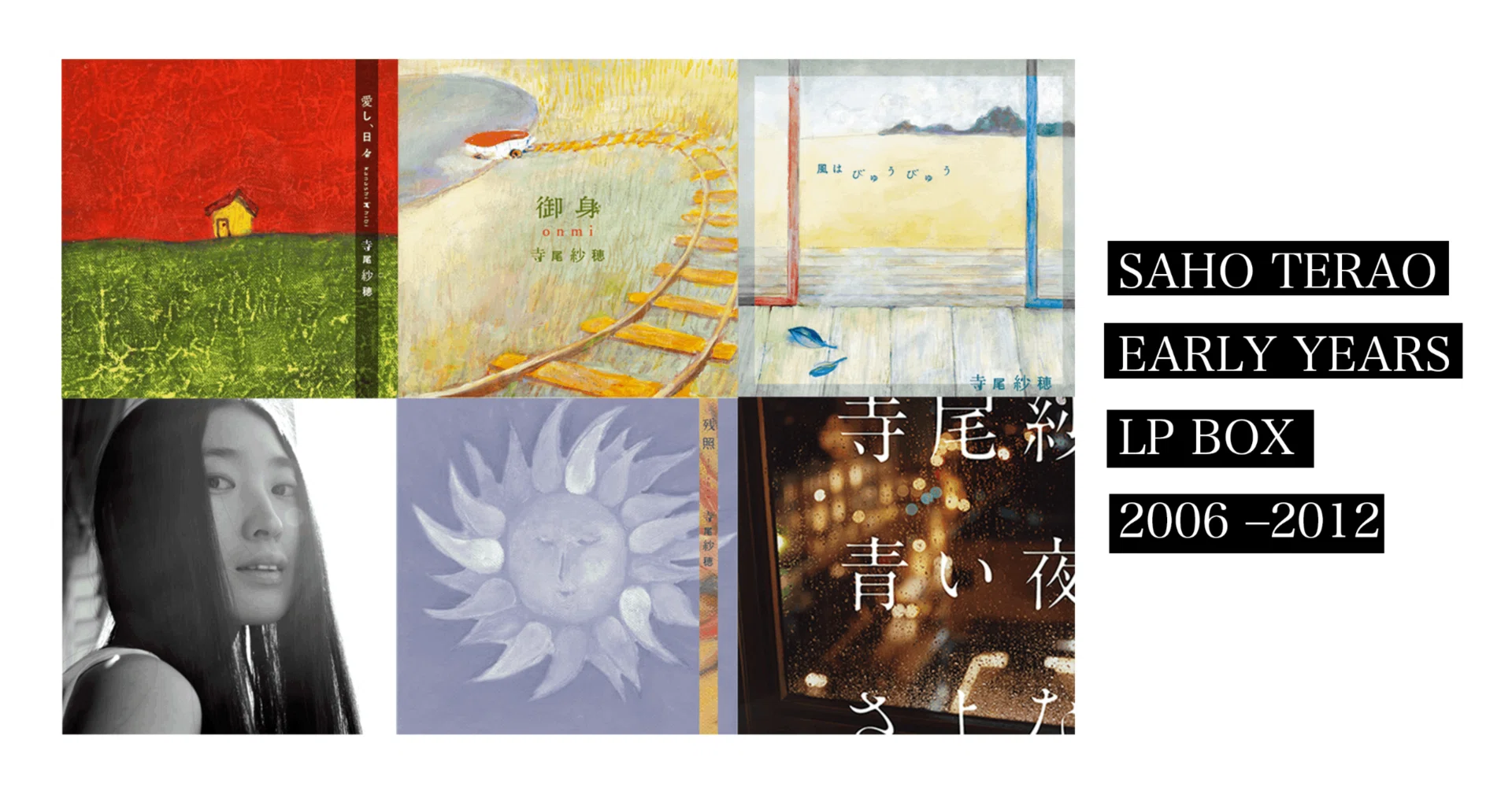 寺尾紗穂　レコード　廃盤 寺尾紗穂「EARLY YEARS LP BOX 2006-2012」（レコード）【LP】 | sahoterao