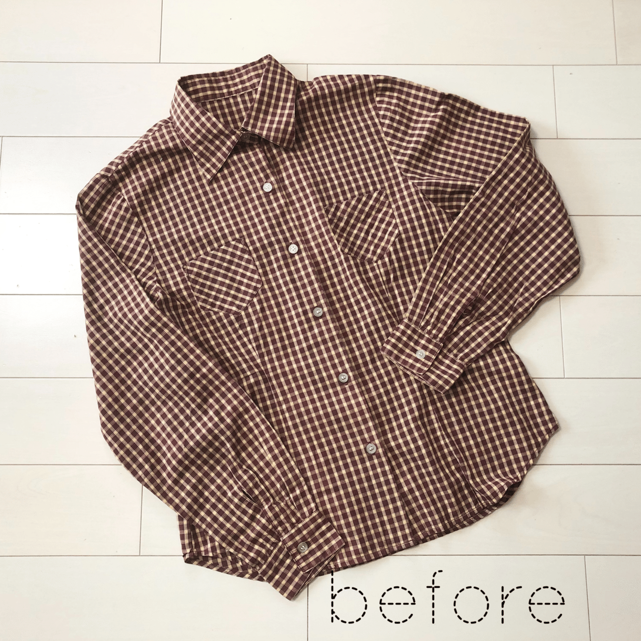 華 ミニチュアリメイクオーダー 3点 デザインスモック、シャツ、半