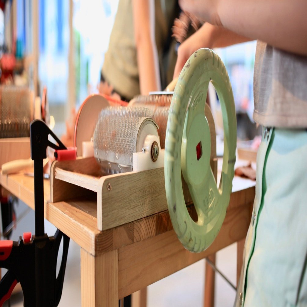 ドラムカーダーを作る｜VIVISTOP for Bricoleur