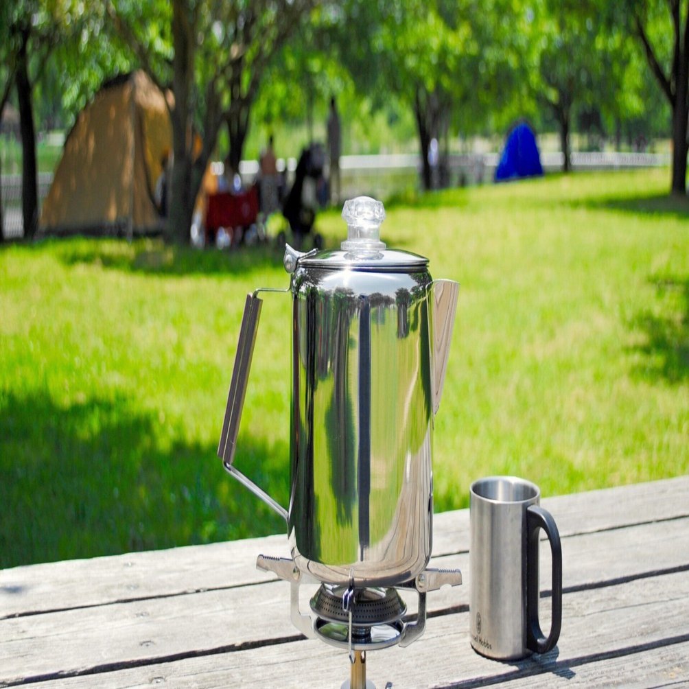 Vol.56 アウトドアで淹れたてのコーヒーを楽しめるパーコレーター