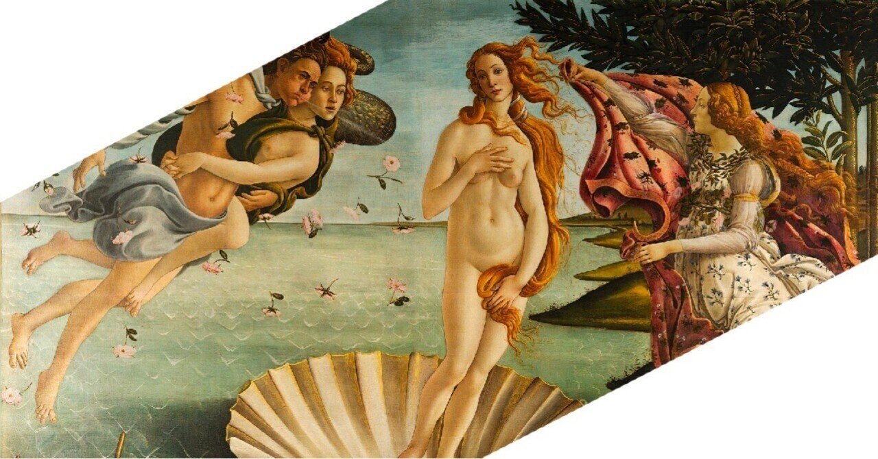 貝絵画 わかりやすいヴィーナの誕生とは｜NovART Lab