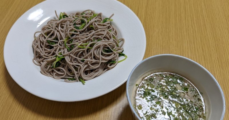 牛トロつけ蕎麦