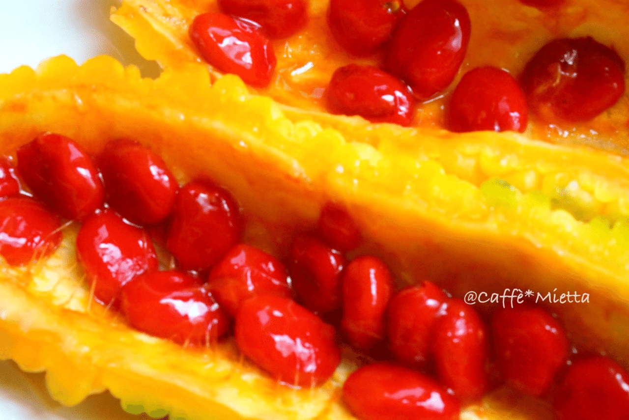 黄色いゴーヤにもお楽しみがある Caffe Mietta みえった Note 黄色いゴーヤにもお楽しみがある Caffe Mietta みえった Note