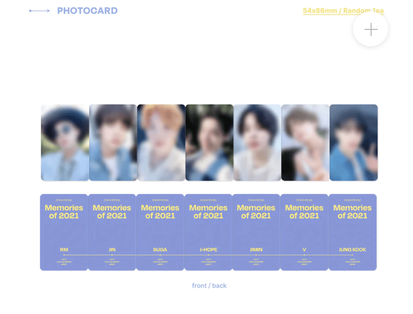 BTS：BTS Memories of 2021が届きました✨｜T-Crown