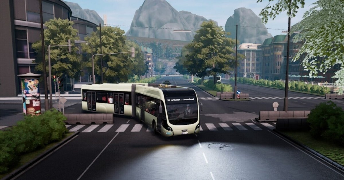 bus simulator 21 プレイ日記#14 エレクトリックパワーで
