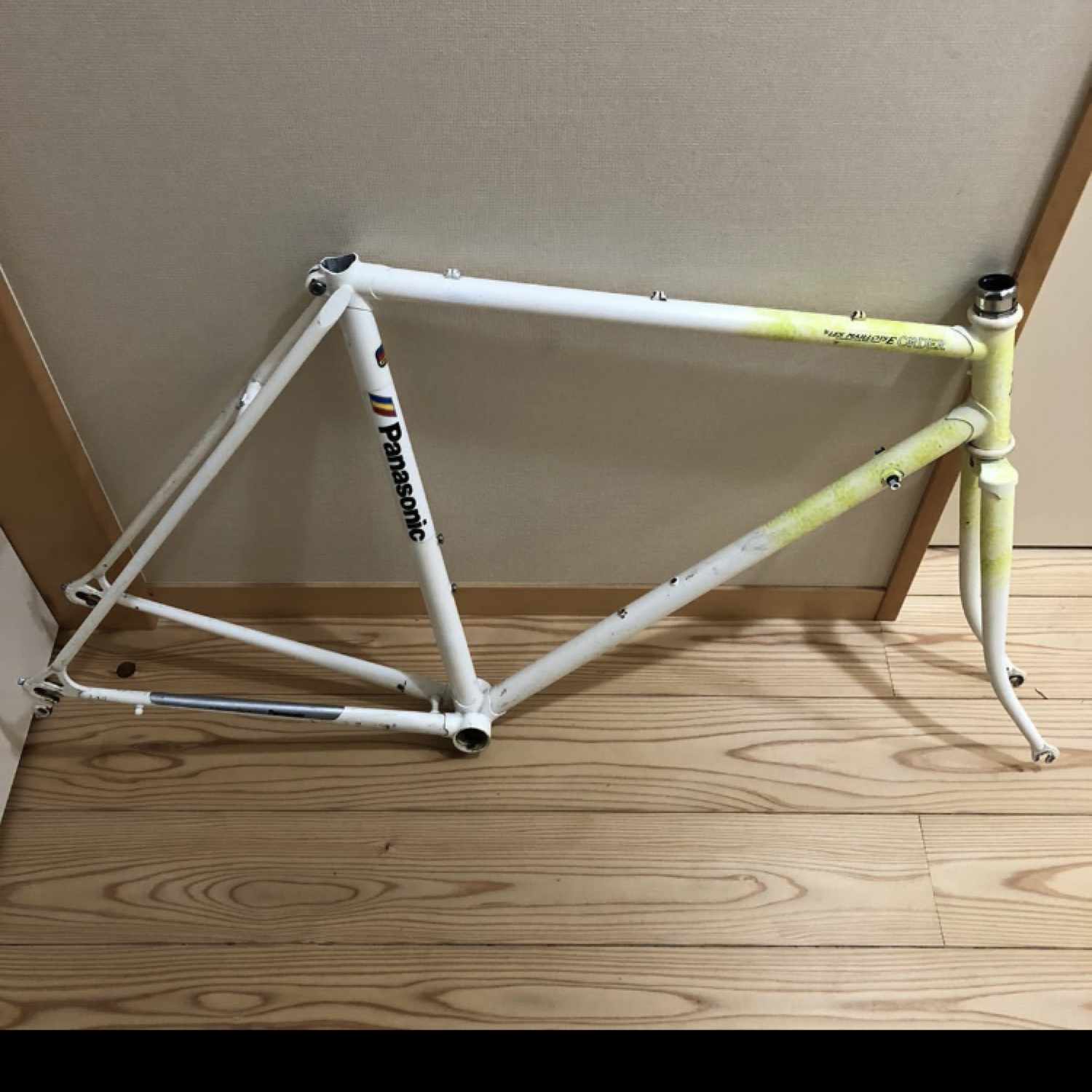 バラ完①フレーム(Panasonic LESMAILLOTS E）～ヴィンテージクロモリ