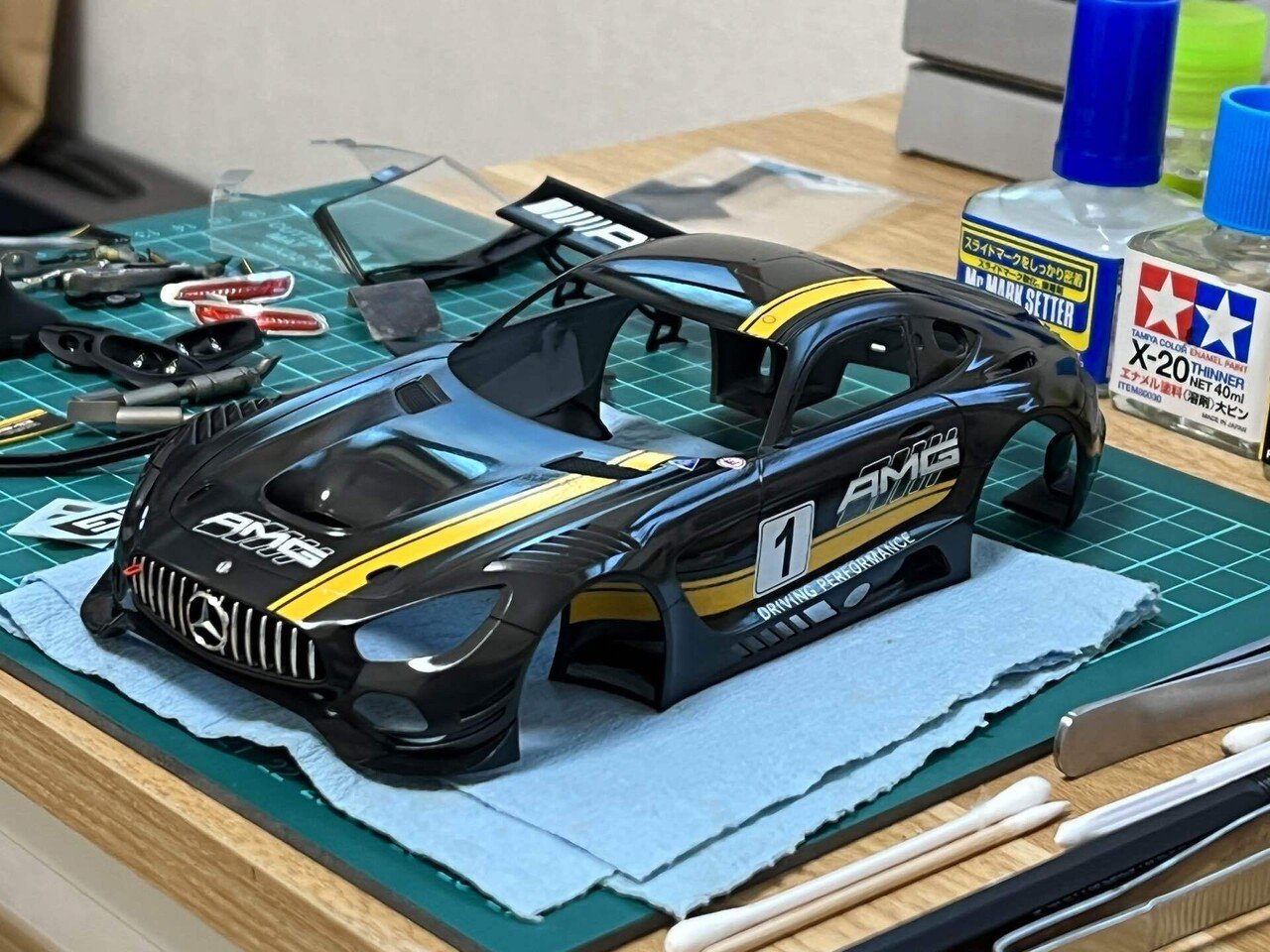 未走行タミヤAMG.ＧＴ３オーバーフェンダー仕様 未走行タミヤAMG GT3オーバーフェンダー仕様｜Yahoo
