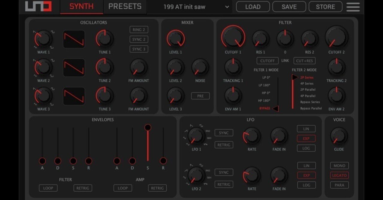 音源設定メモ06 IK Multimedia UNO Synth Pro Desktop その01