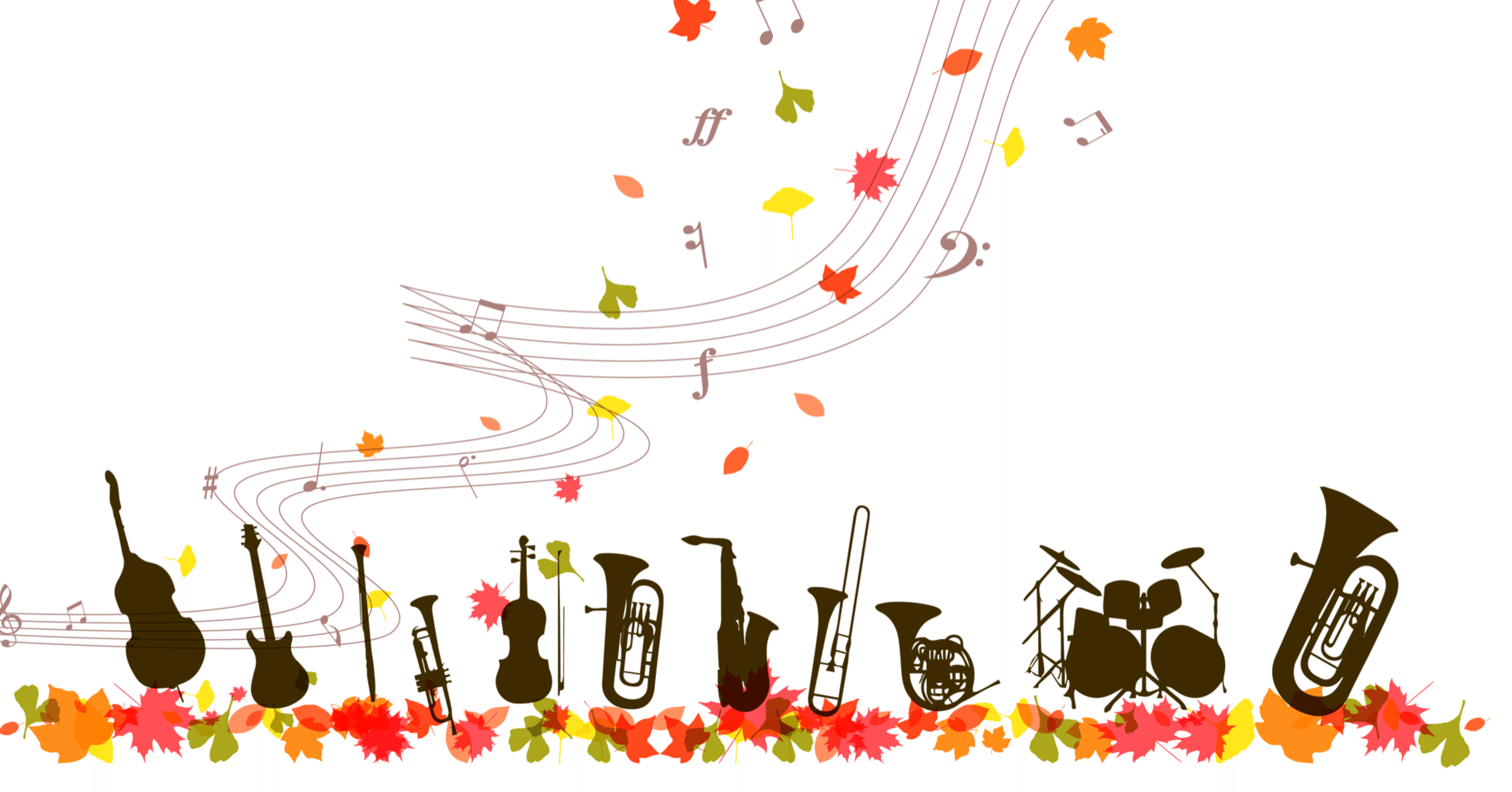 譜面台隠し 秋の紅葉ver Erink Note