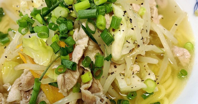 野菜が食べたい日に。カンタンおいしい「肉野菜たっぷりタンメン」